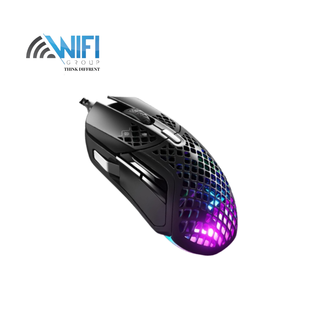 Steelseries Aerox 5 Gaming Mouse – Ultra Lightweight 66G – 9 ProgRAMmable Buttons – Ip54 Water Resistant – Pc/Mac – Fps, Moba, Battle Royale, mmo, Rpg