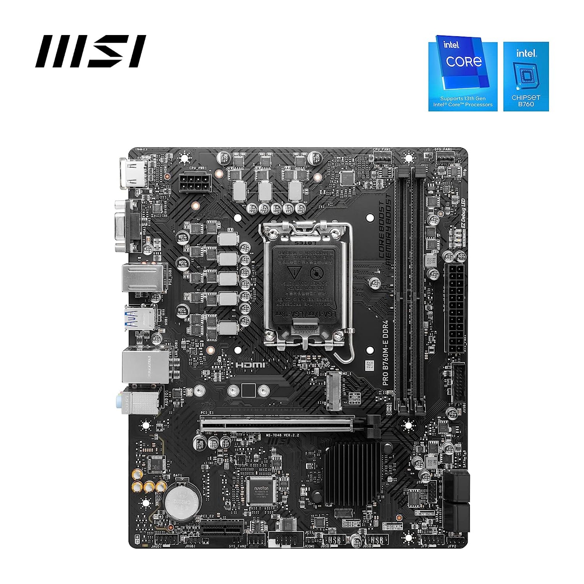 MSI Pro B760M-E DDR4