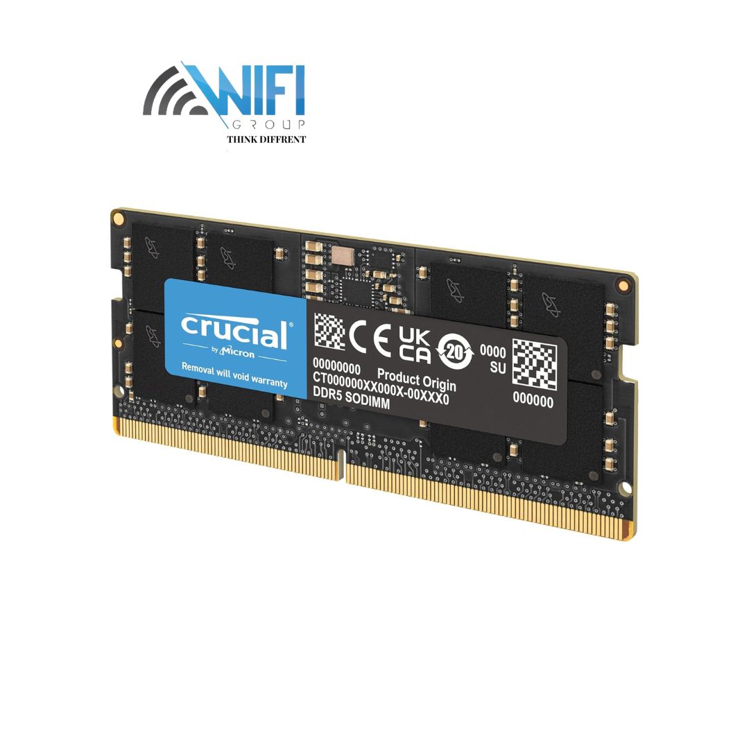 Crucial RAM 16GB DDR5 4800MHz SODIMM Laptop Memory CT16G48C40S5