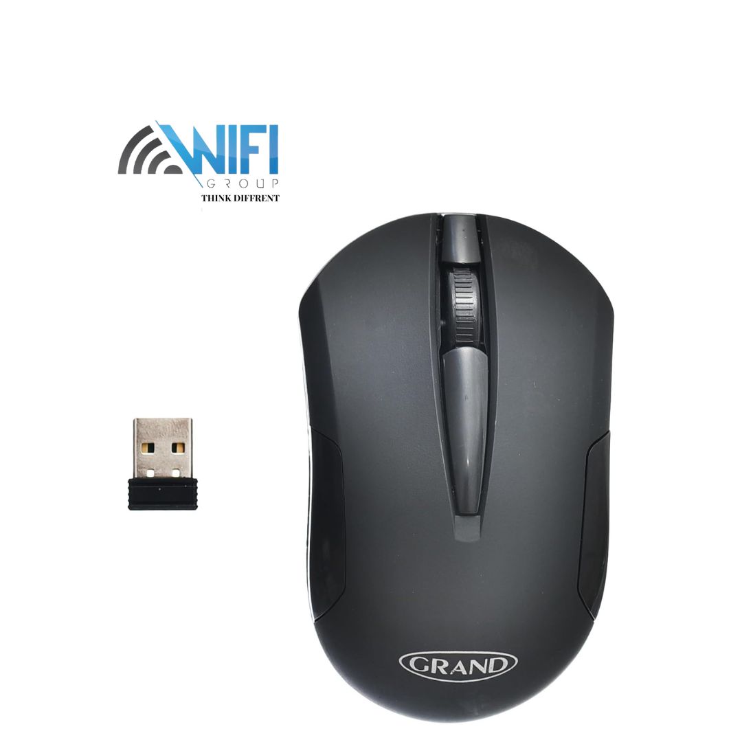 Generic GRAND G-300 Gaming Mouse Mute Wireless With Power Save And Elegant Appearance Efficient For Computer - Black