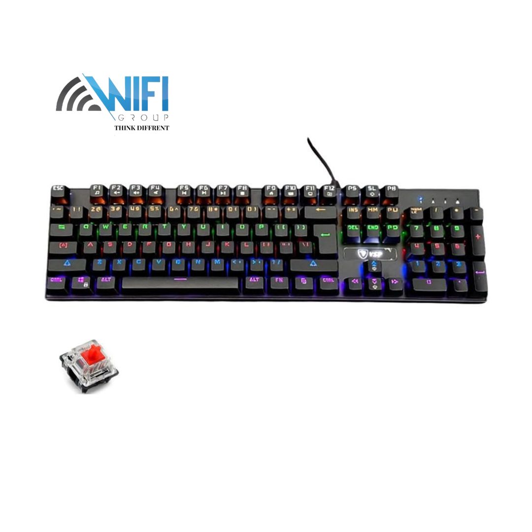 Keyboard Mechanical VSP VM01-R Red Switch 