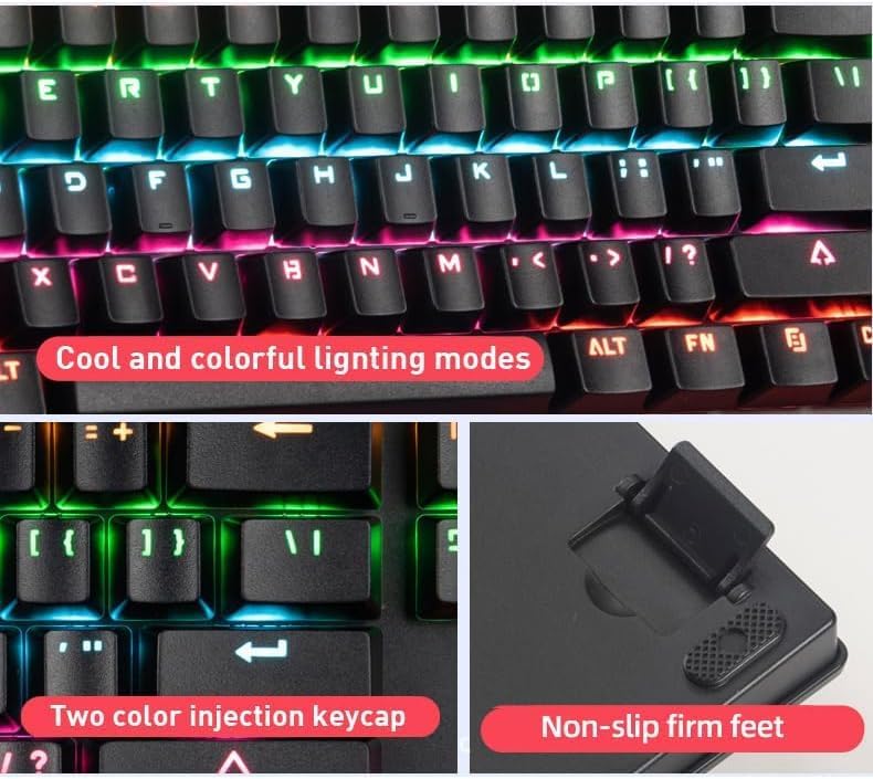 Keyboard Mechanical VSP VM01-R Red Switch 