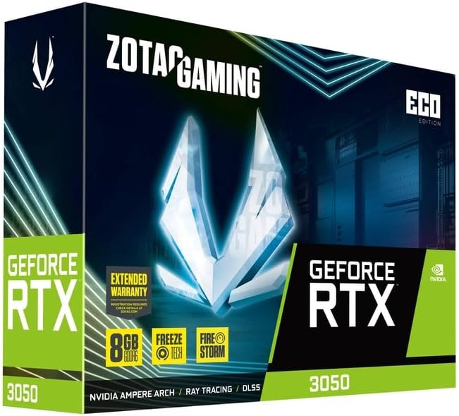 Zotac RTX 3050 ECO 8GB GDDR6	