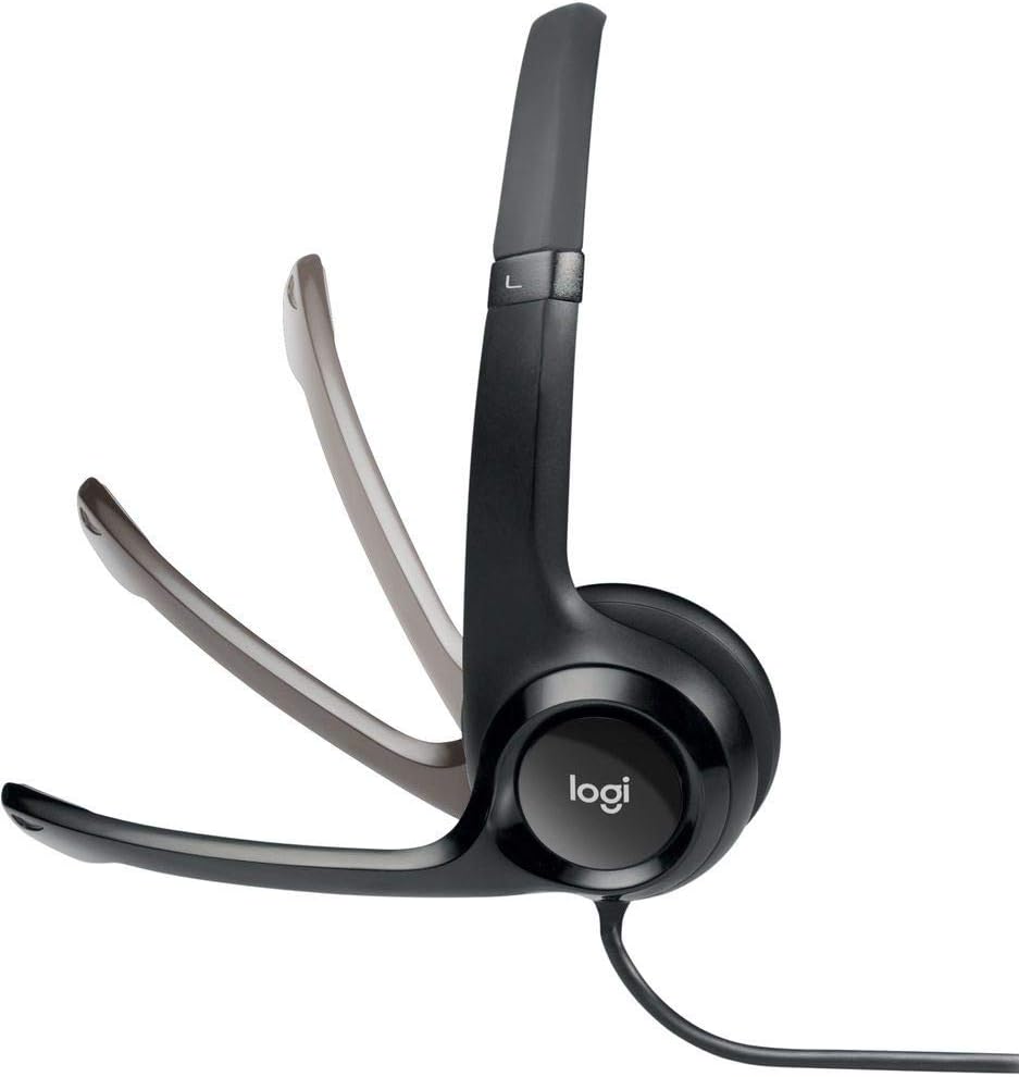 Headset Logitech H390 USB Frequency Response 20 Hz - Black