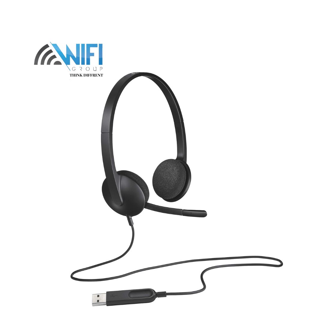 Headset Logitech H340 USB Frequency Response 20 Hz - Black
