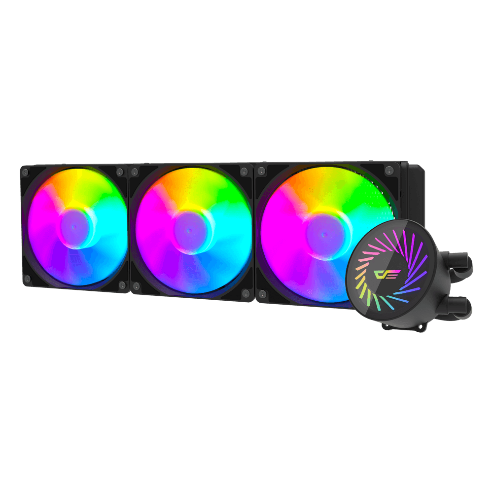 DARKFLASH Radiant DCS 360 Liquid CPU Cooler - Black