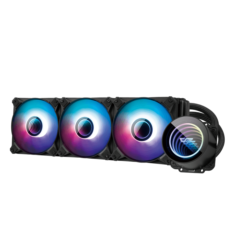 DARKFLASH Twister DXV2 360 Liquid CPU Cooler - Black