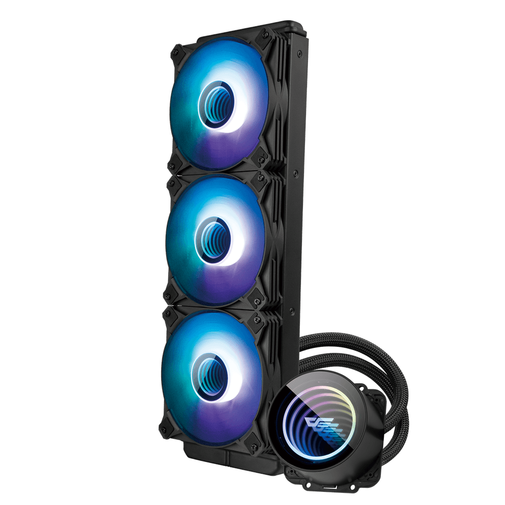 DARKFLASH Twister DXV2 360 Liquid CPU Cooler - Black