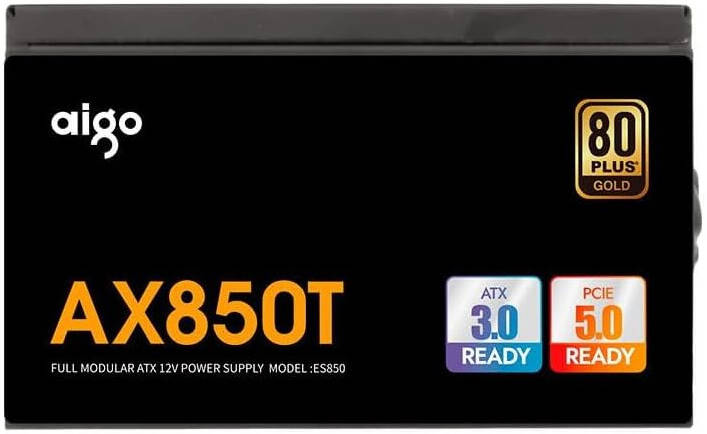 Power Supply Aigo AX850T Full Modular 80 Plus Gold
