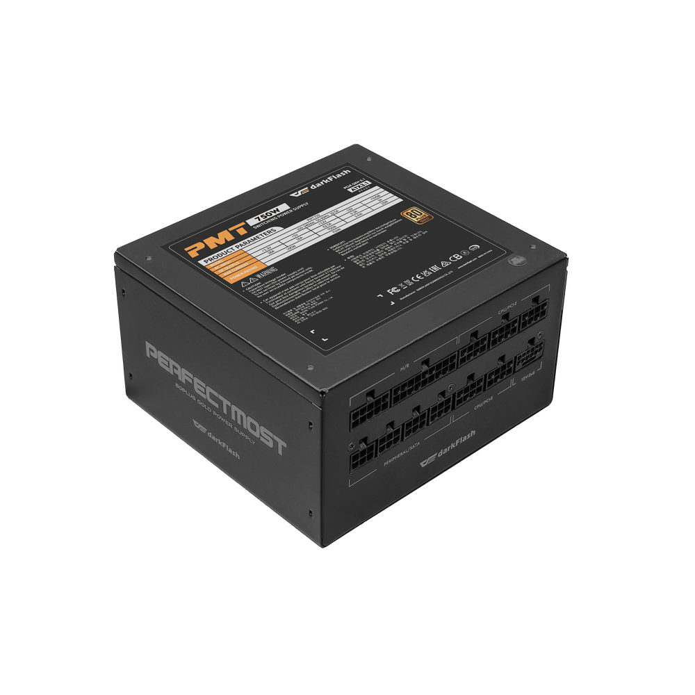 DARKFLASH PMT 750W Gold Full Modular Power Supply