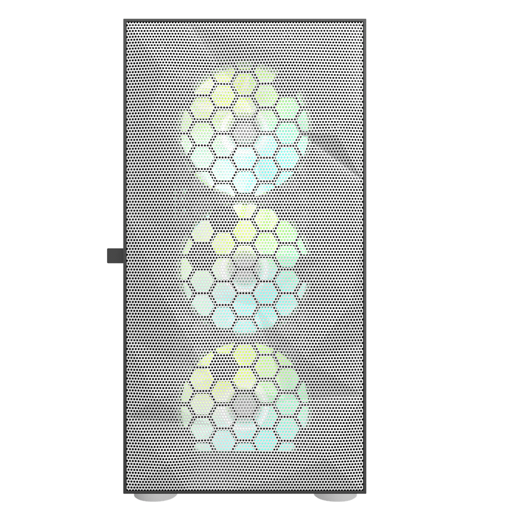 DLM21 Mesh MATX WHITE PC Case