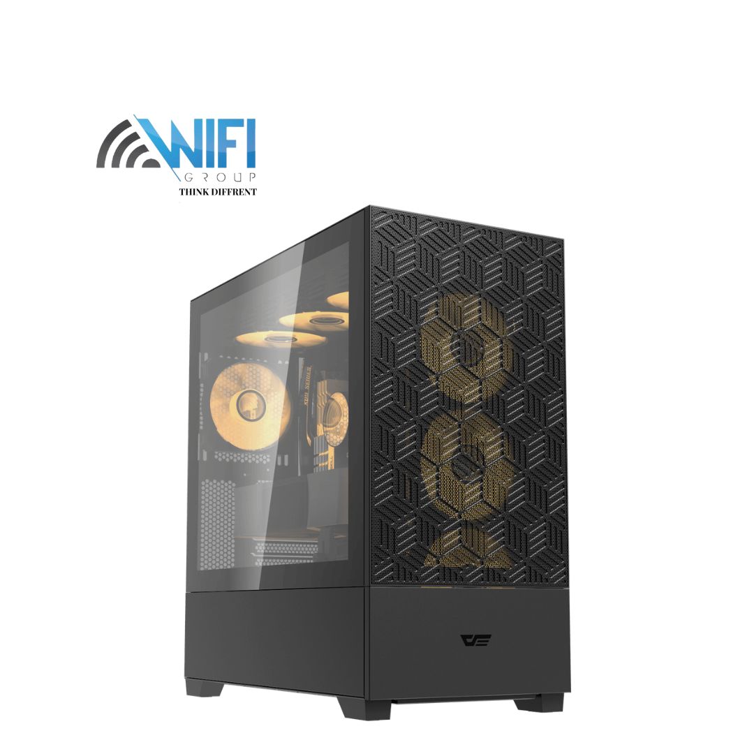 DARKFLASH DF5000 BS ATX CASE ONLY Black
