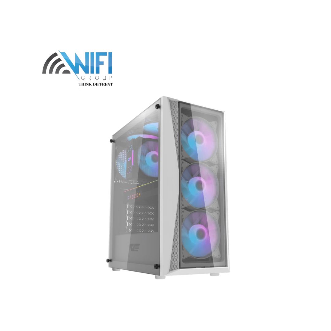 DK352 Plus White ATX PC Case
