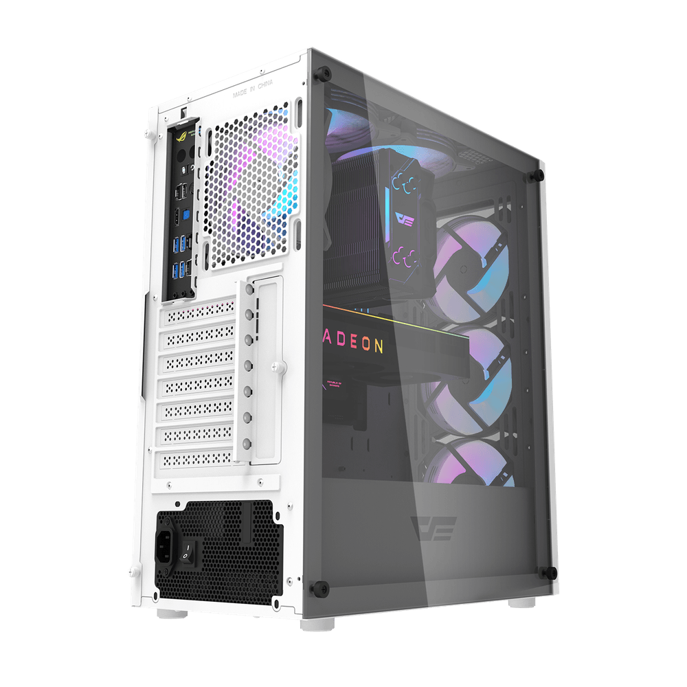 DK352 Plus White ATX PC Case