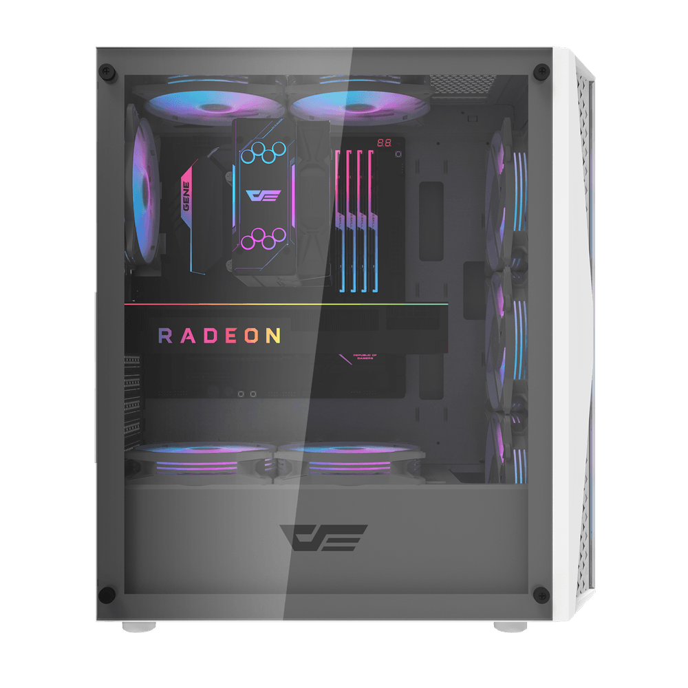 DK352 Plus White ATX PC Case