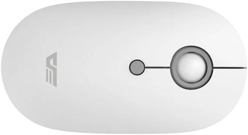 DarkFlash M310 Wireless Mouse, 1600 DPI, Circle Scroll Wheel, Standby Mode, Silent Operation, Up to 20M 2.4Ghz Transmission Distance, 2.4Ghz/Bluetooth Connectivity, White | M310