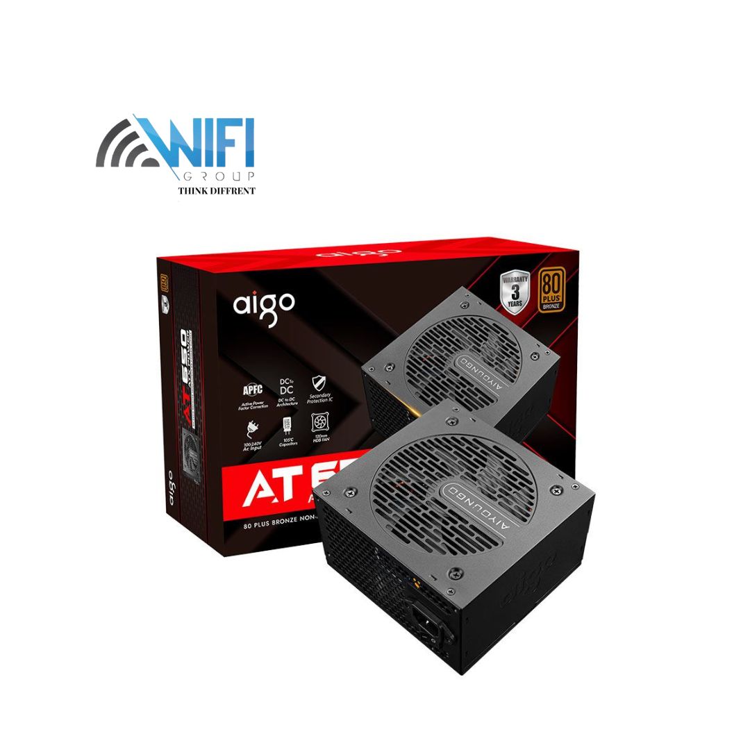 DarkFlash Aigo AT650 - 650w Bronze 80+ , Power Supply