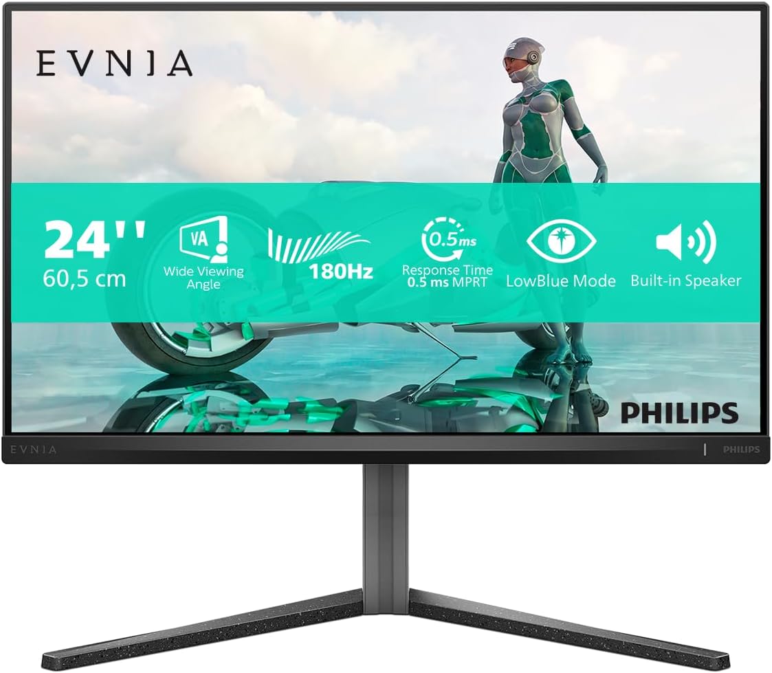 Monitor PHILIPS Evnia 24M2N3200A — 24 inch FHD gaming _180Hz