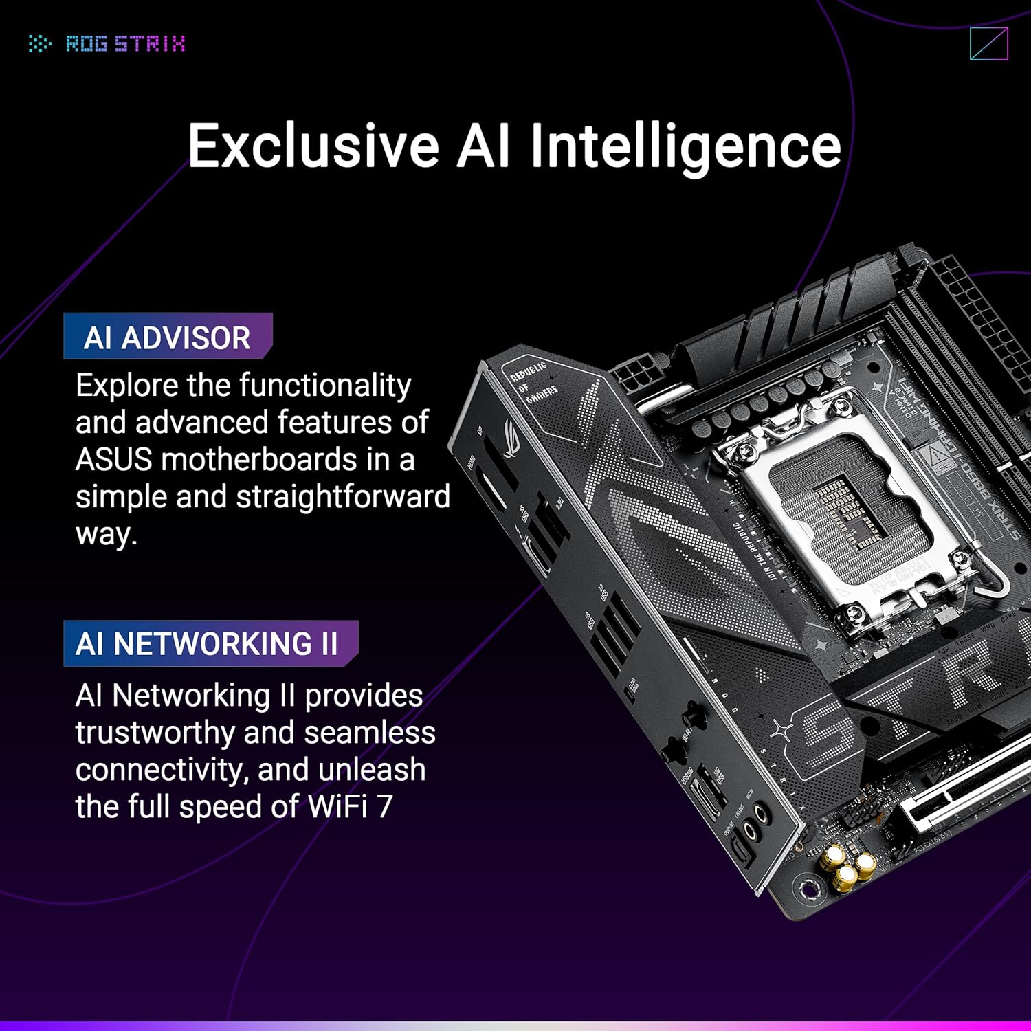 ASUS ROG STRIX B860-I GAMING WIFI