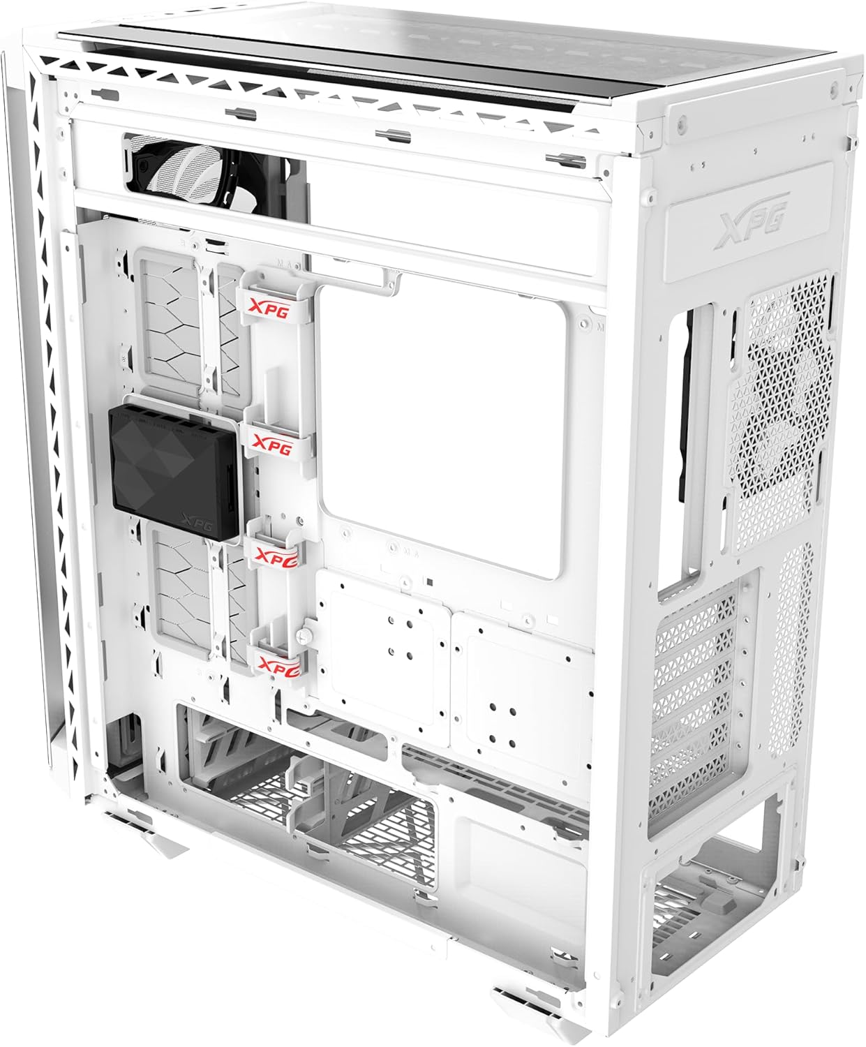 XPG Battlecruiser II Mid-Tower ATX PC White Gaming Case