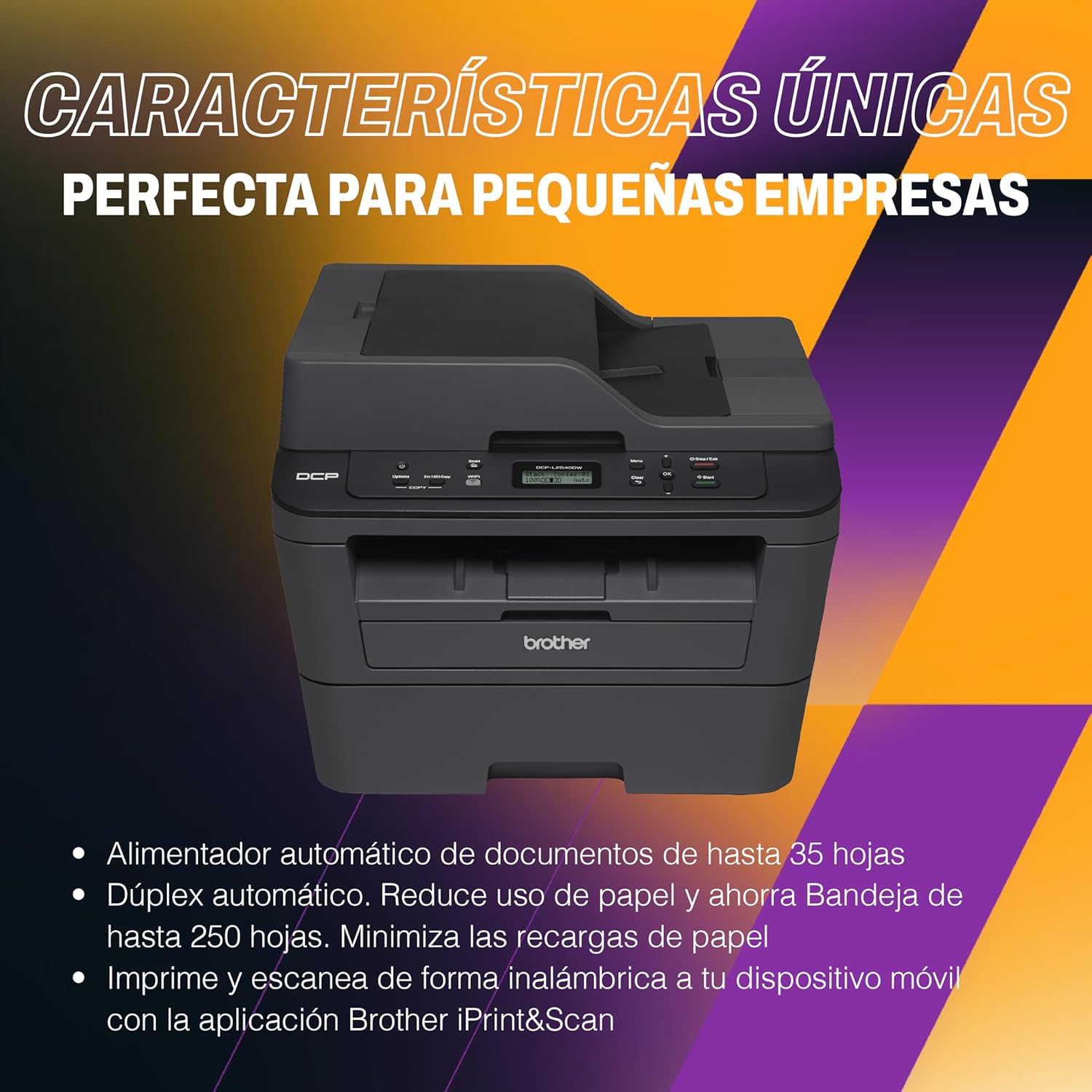 Brother DCP-L2540DW Wireless Laser All in one Printer	