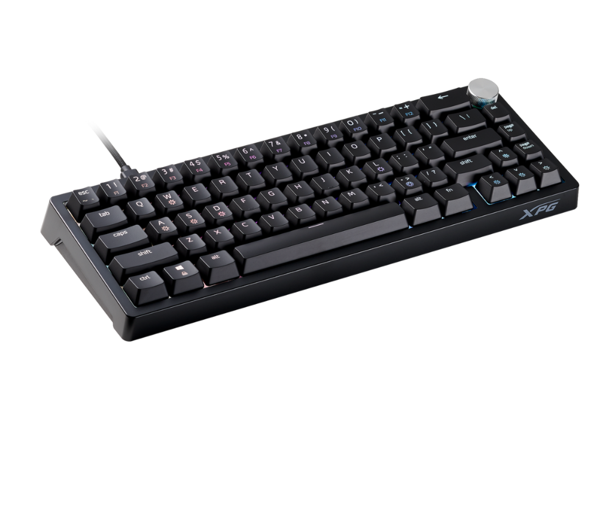 XPG SORCERER Mini Gaming Keyboard 65% - Compact Gasket Mount - XPG Red Mechanical Switches