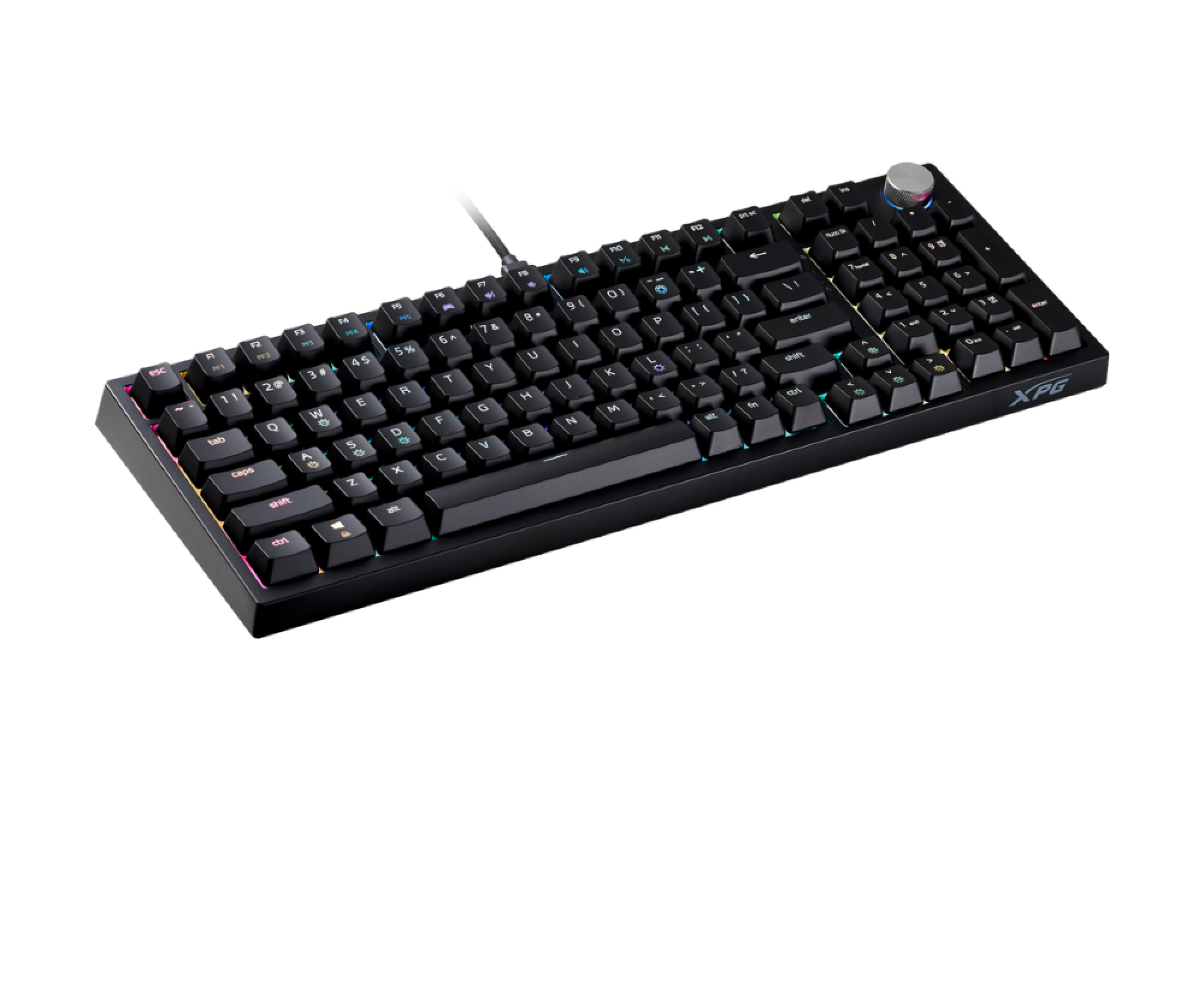 XPG SORCERER Gaming Keyboard - Gasket Mount - XPG Red Mechanical Switches