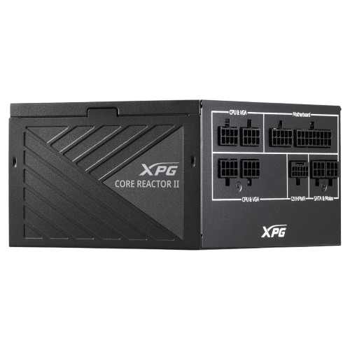 XPG CORER REACTOR II 1000W PCIE 5 & ATX 3.0 Power Supply - Full Modular - 80+ GOLD Certified - 100% Japanese 105°C Capacitors