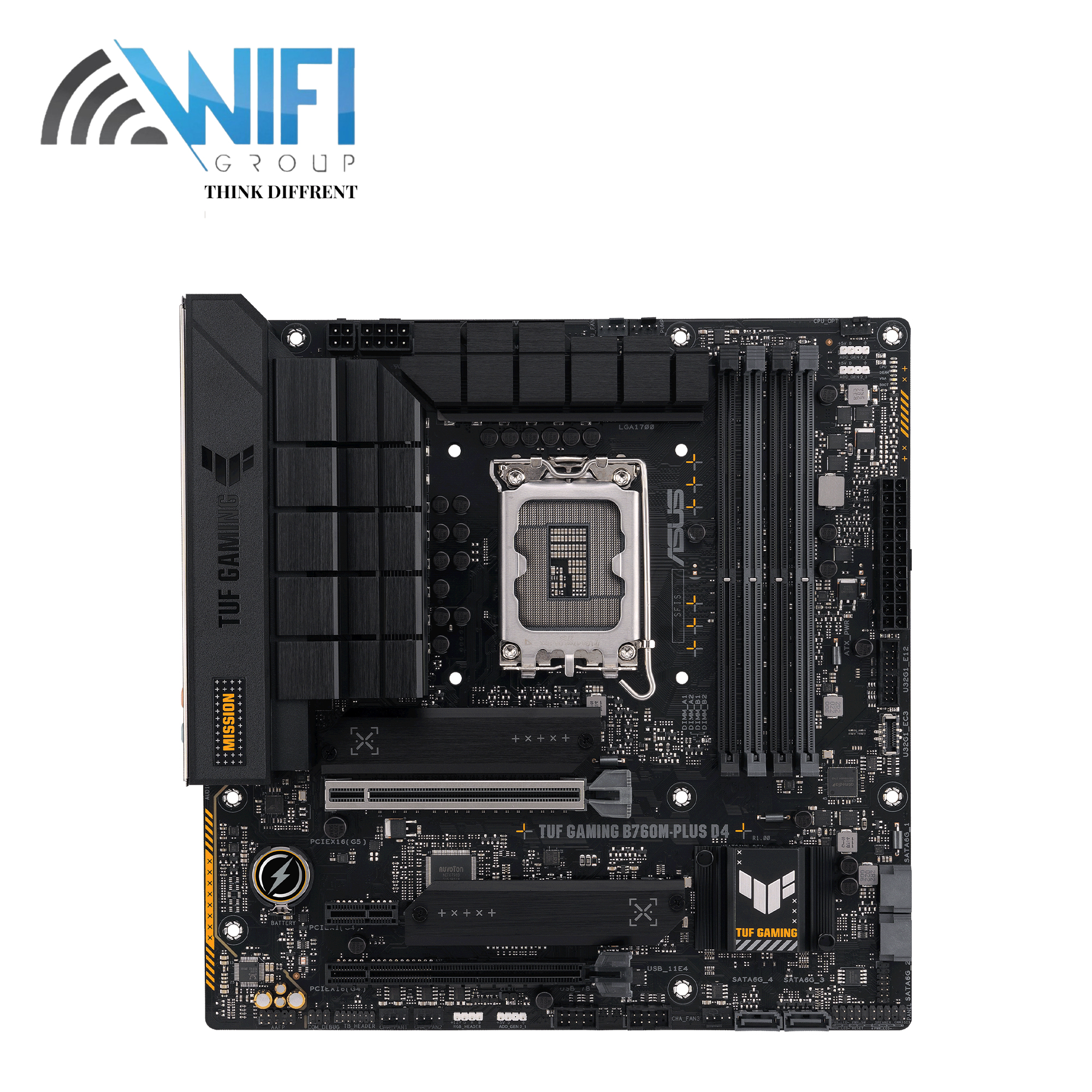 ASUS TUF GAMING B760M-PLUS D4 Motherboard