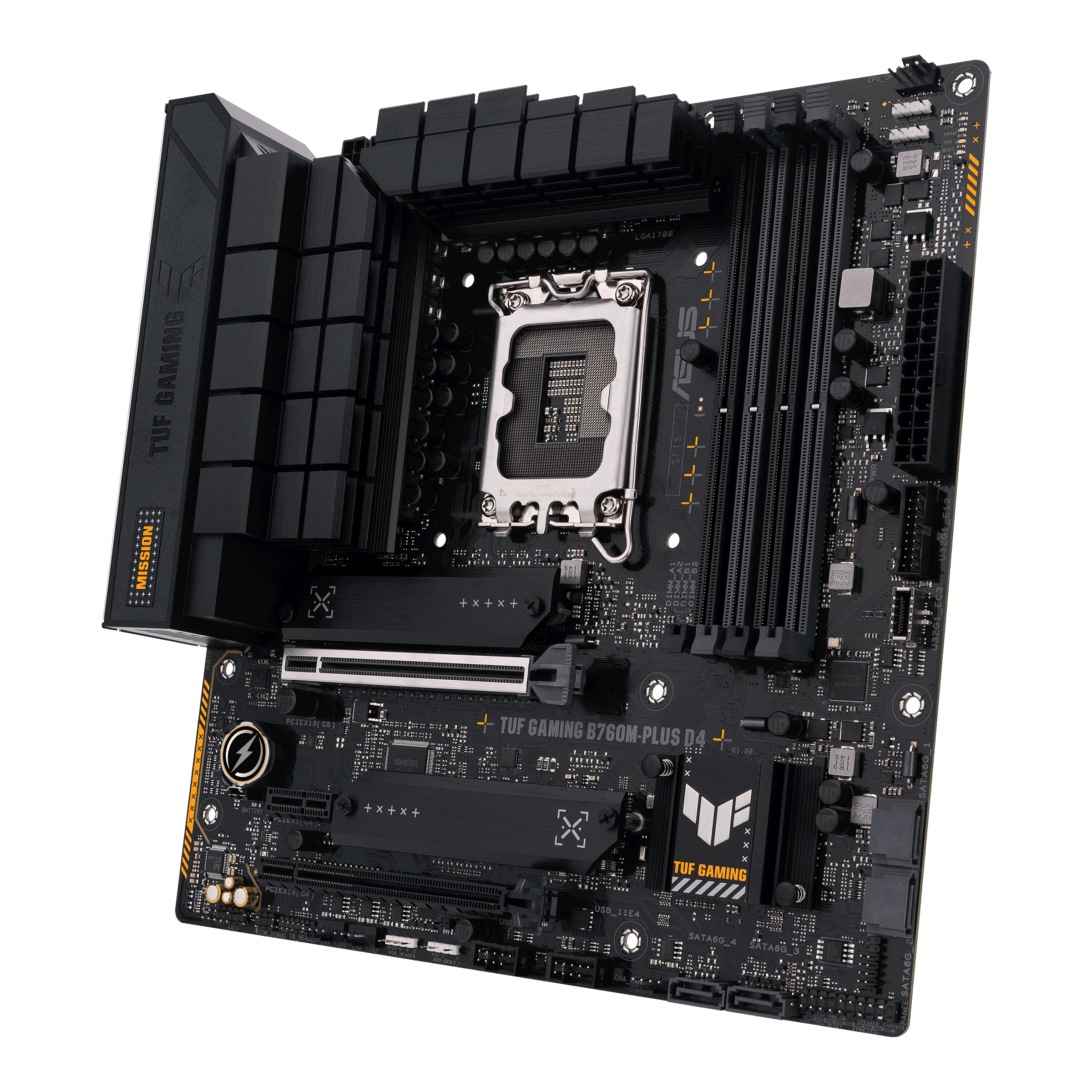 ASUS TUF GAMING B760M-PLUS D4 Motherboard