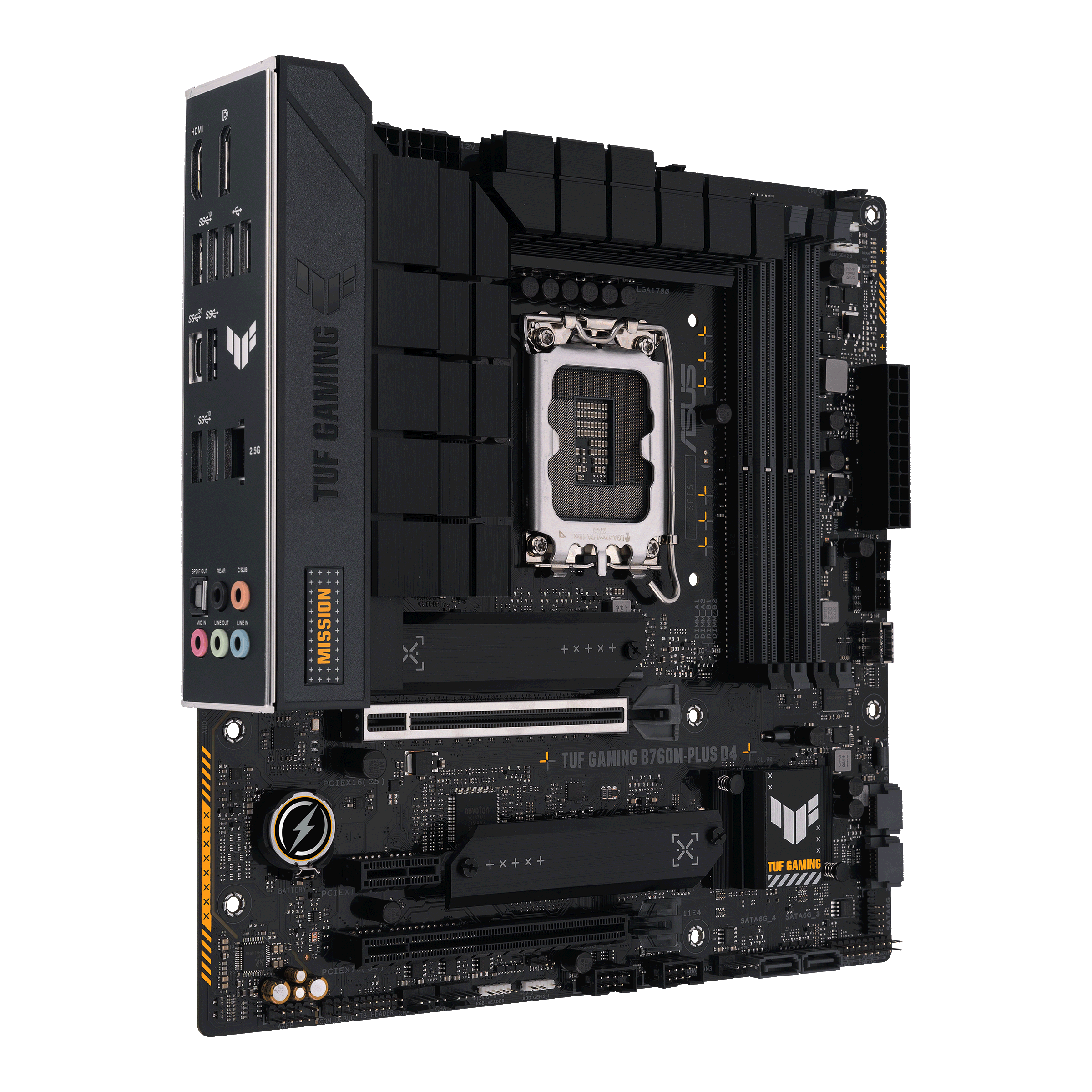 ASUS TUF GAMING B760M-PLUS D4 Motherboard