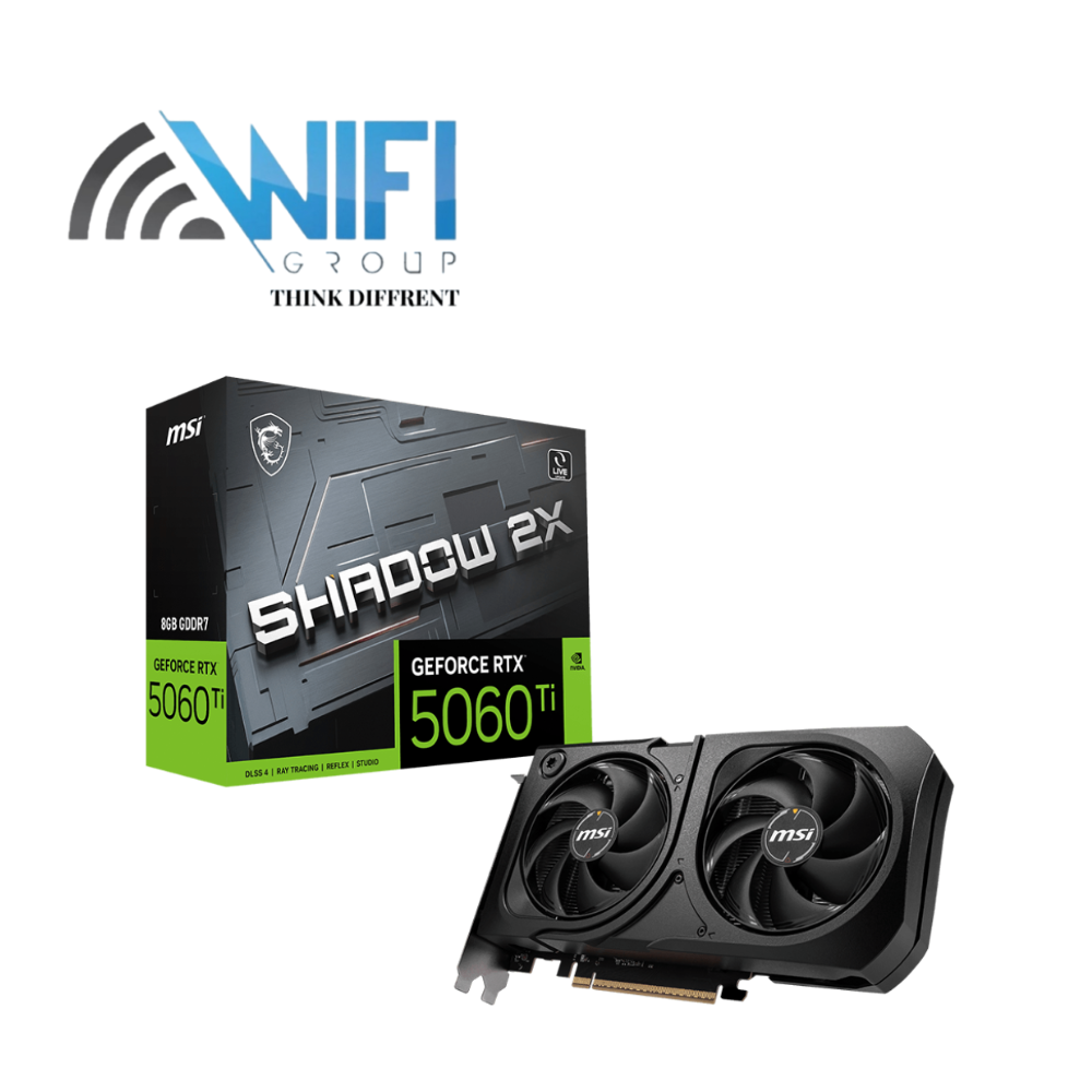 MSI GeForce RTX 5060 Ti SHADOW 2X OC PLUS 8GB GDDR7