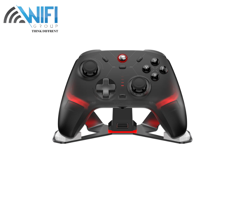 GameSir Cyclone 2 Wireless Controller - 1000Hz Polling Rate, TMR Joysticks, Hall/Micro 2-in-1 Triggers for PC/Switch/Android/iOS, PC Gaming Controller with Charging Dock (Black)