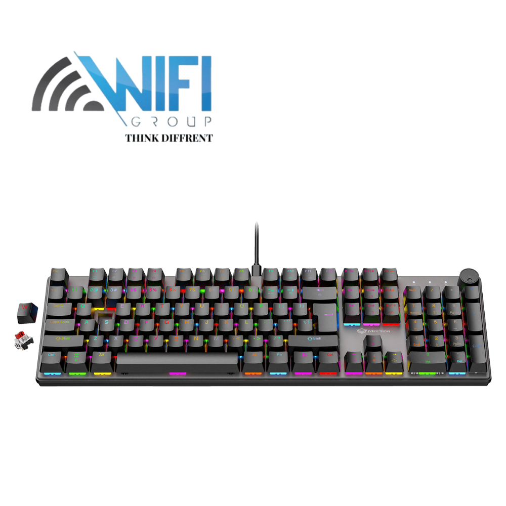 Keyboard Meetion MK009 PRO Red switch Arabic Mechanical