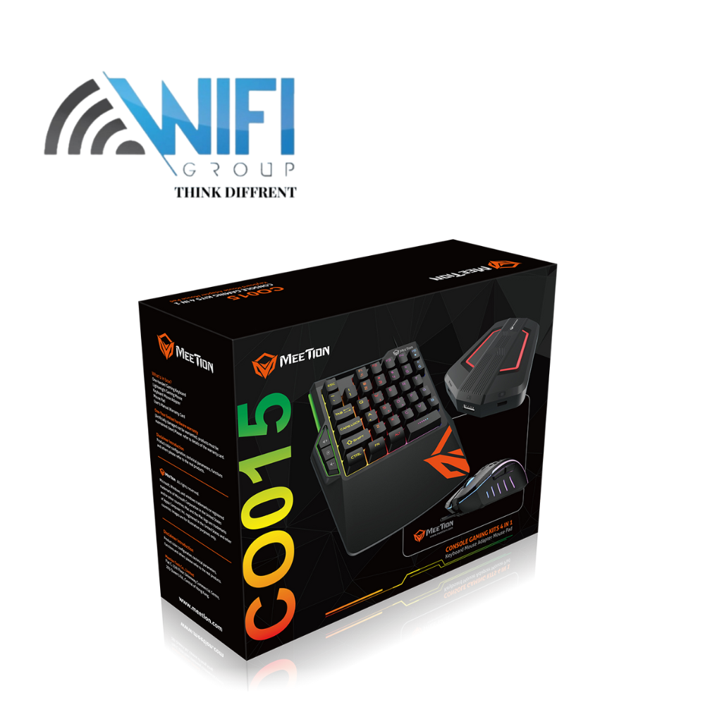 MEETION Gaming Kit Console 4in1 Keyboard and Mouse Bundle Converter CO015