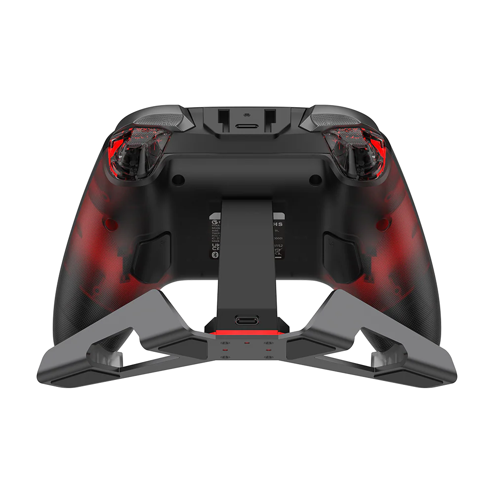 GameSir Cyclone 2 Wireless Controller - 1000Hz Polling Rate, TMR Joysticks, Hall/Micro 2-in-1 Triggers for PC/Switch/Android/iOS, PC Gaming Controller with Charging Dock (Black)