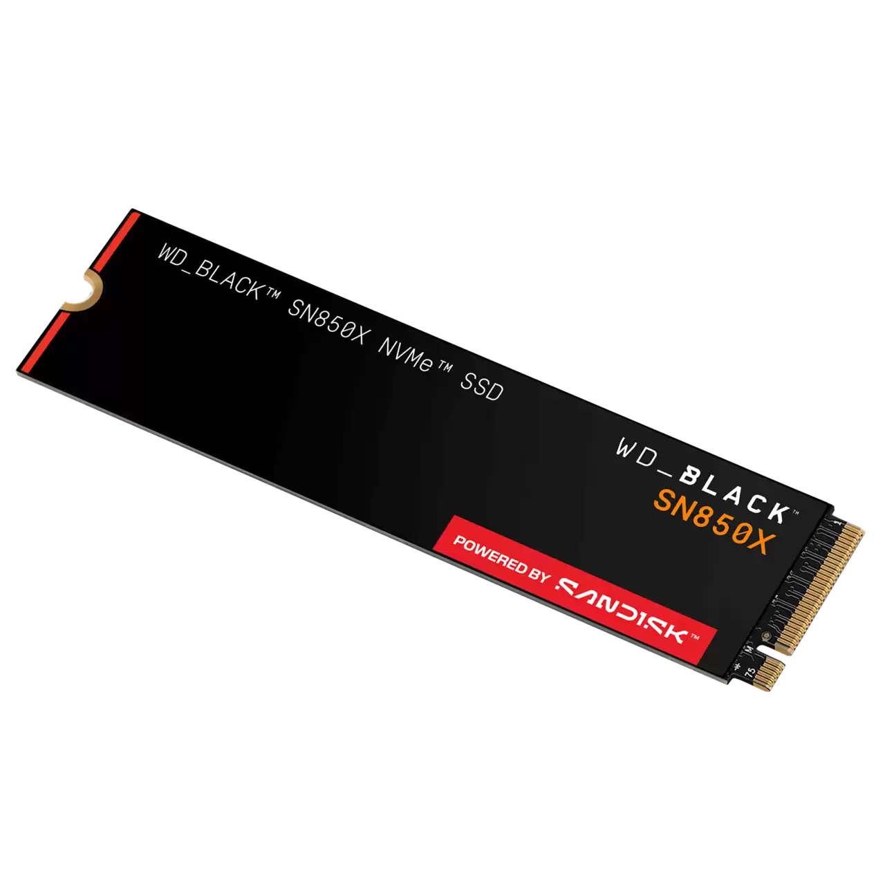 WD 1TB BLACK SN850X NVMe PCIe4 7300 MB/s Read 6300 MB/s Write