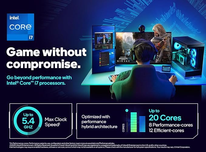 Intel I7 14700F BOX 33MB CACHE LGA1700