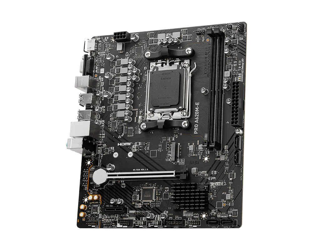MSI PRO A620M-E AMD DDR5