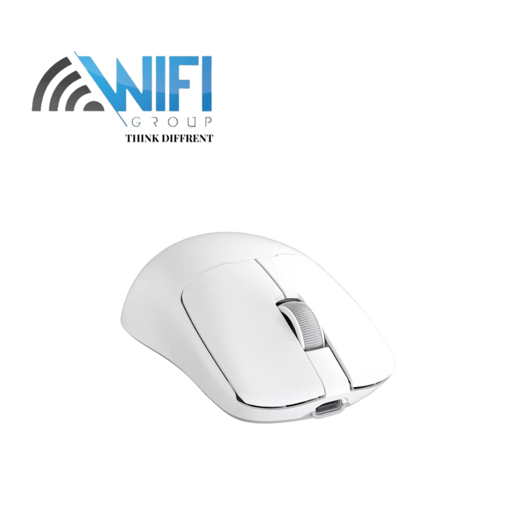 Mouse Meetion Air GW40 Pro Lightweight  3 Mode Rechargeable Wireless And Bluetooth Gaming White