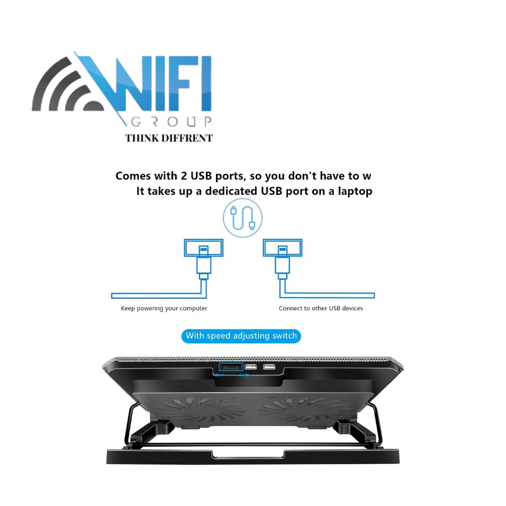 LAPTOP COOLING STAND 2 FAN And Stand C2000