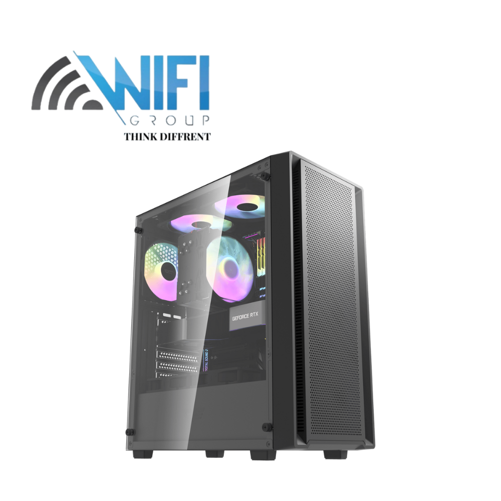 Case Darkflash DK353 Black + AT750W 80+ Bronze