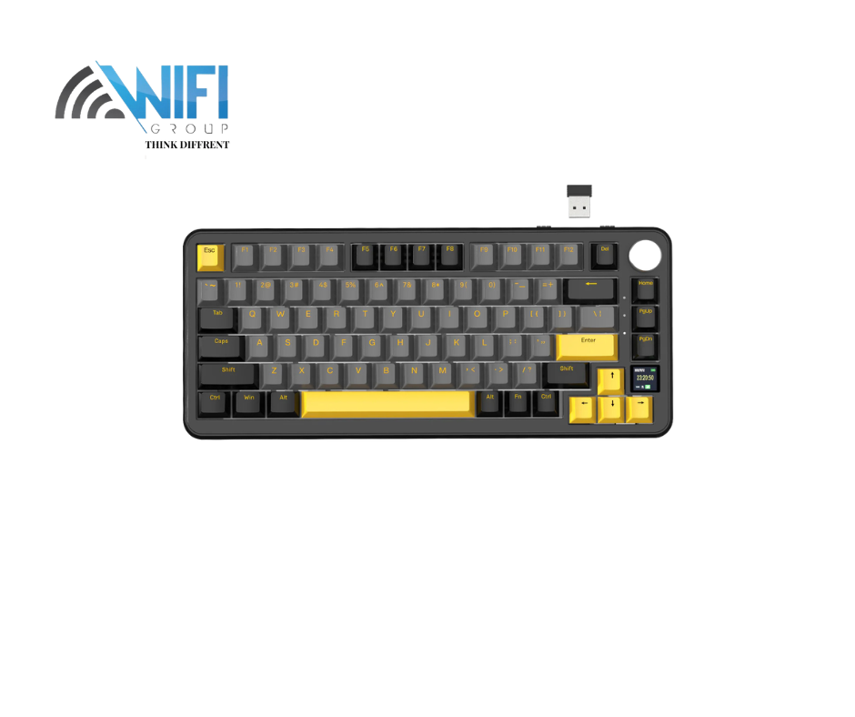 Keyboard Attack Shark X85PRO Cheese white 