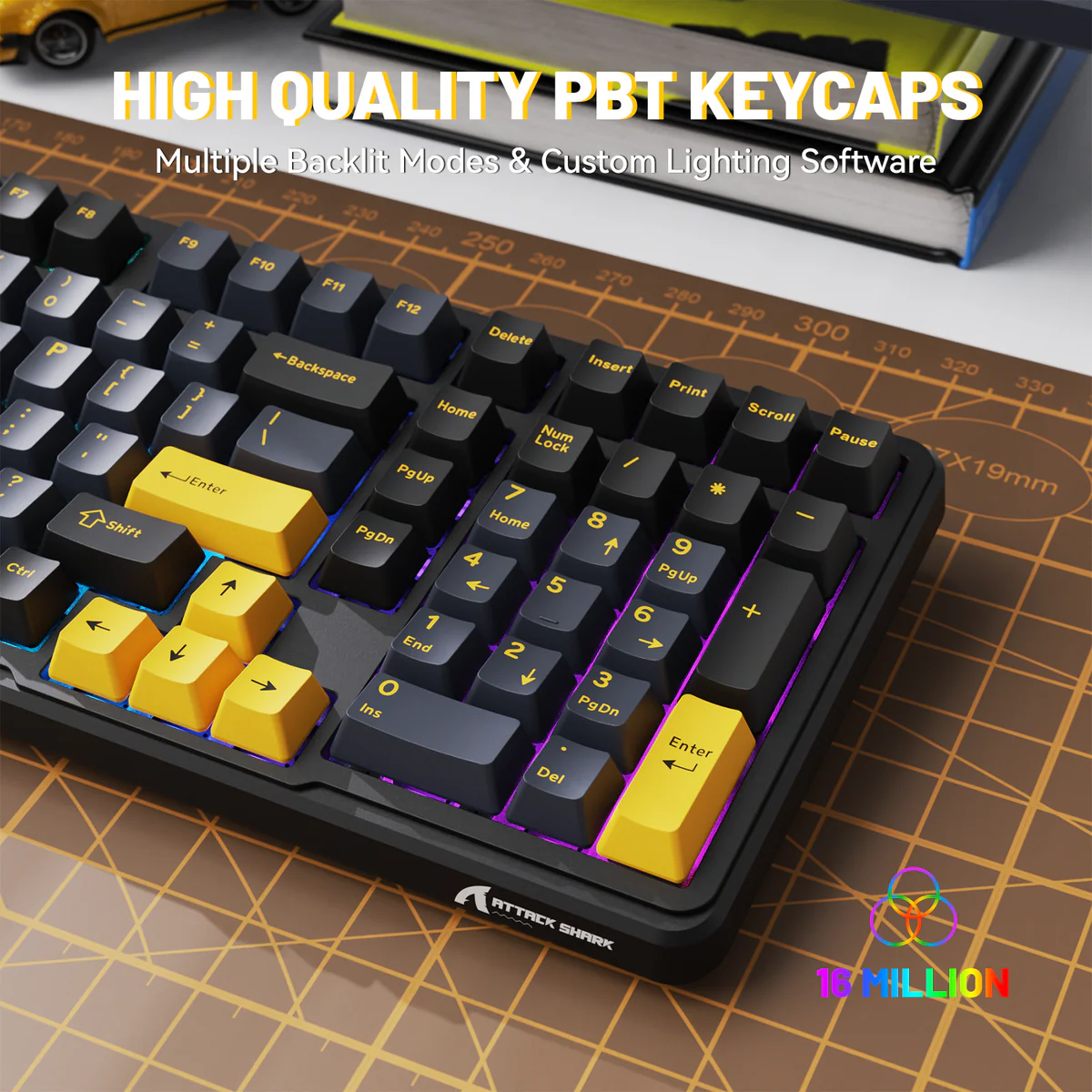 Attack shark X98 RGB keyboard Star Black