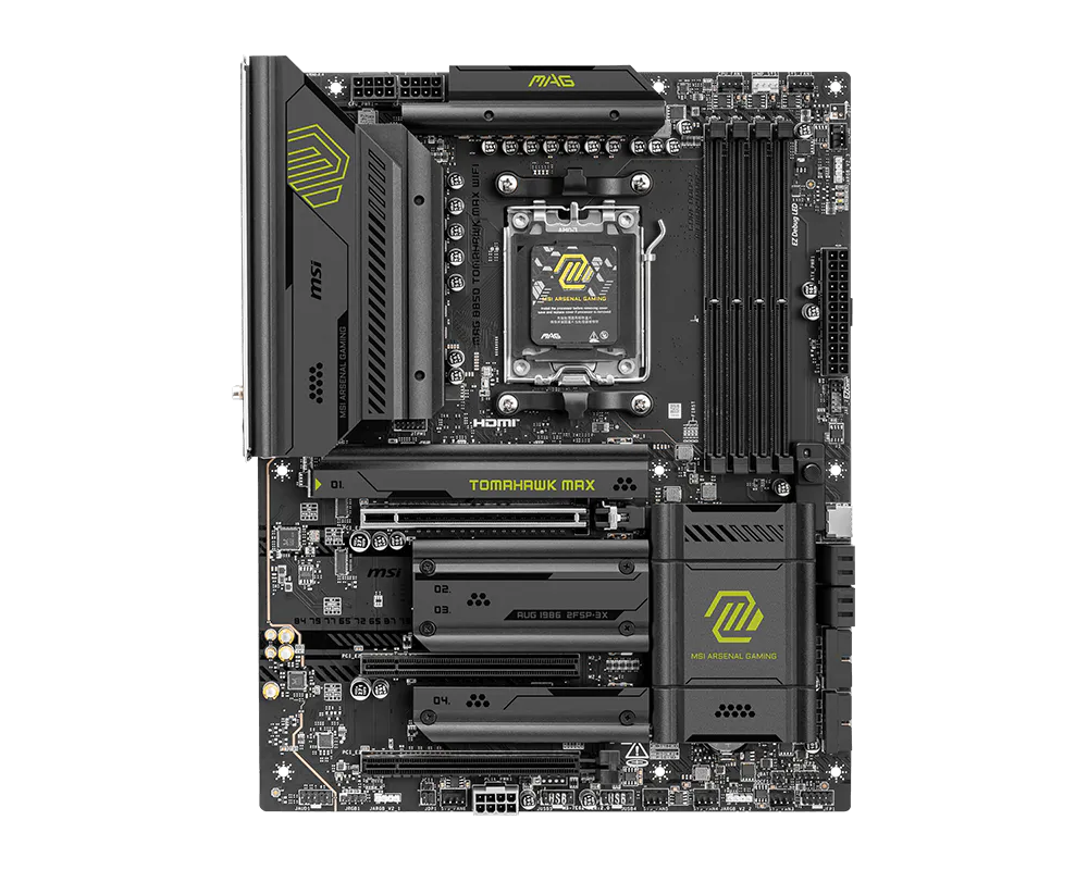 MSI MAG B850 TOMAHAWK MAX WIFI AM5 Motherboard 