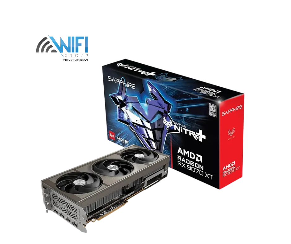 SAPPHIRE NITRO+ AMD RADEON RX 9070 GAMING OC 16GB DUAL HDMI DUAL DP LITE