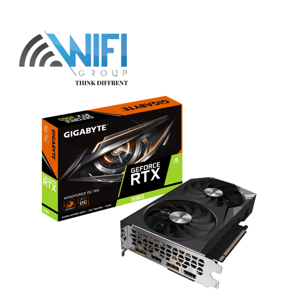 GIGABYTE RTX 3060 GAMING OC 12G Graphics Card, 2x WINDFORCE