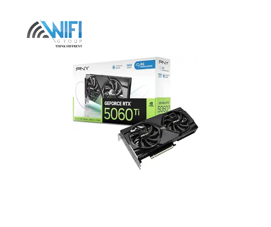PNY NVIDIA GeForce RTX 5060 Ti 16GB GDDR7 OC Dual Fan 
