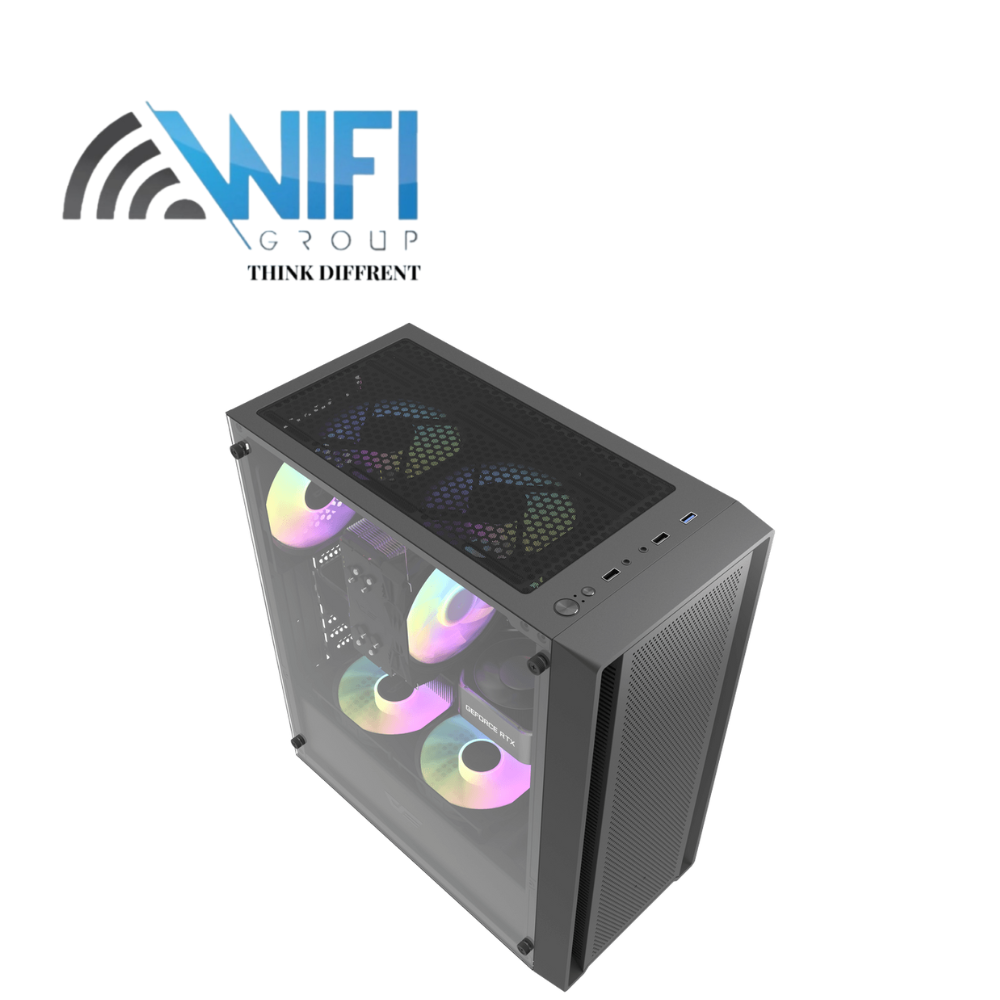 Case Darkflash DK353 Black + AT750W 80+ Bronze