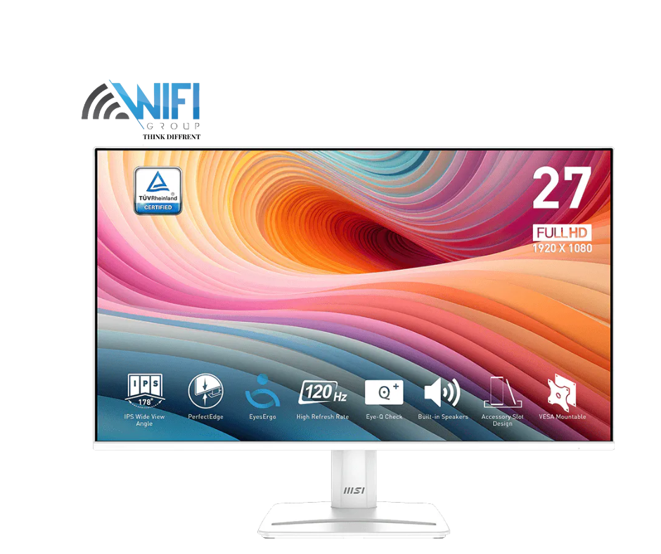 MSI PRO MP275W E2 27" FHD 120Hz IPS Monitor | Professional Business & Productivity Display